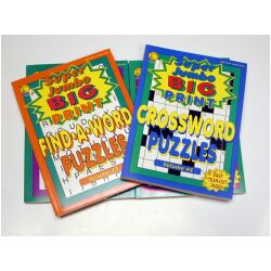 Super Jumbo Puzzle Books 4 pack, Price: $20.00