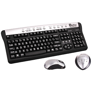 VisiKey Enhanced Visibilty Wireless Keyboard and Mouse, Price: $140.00